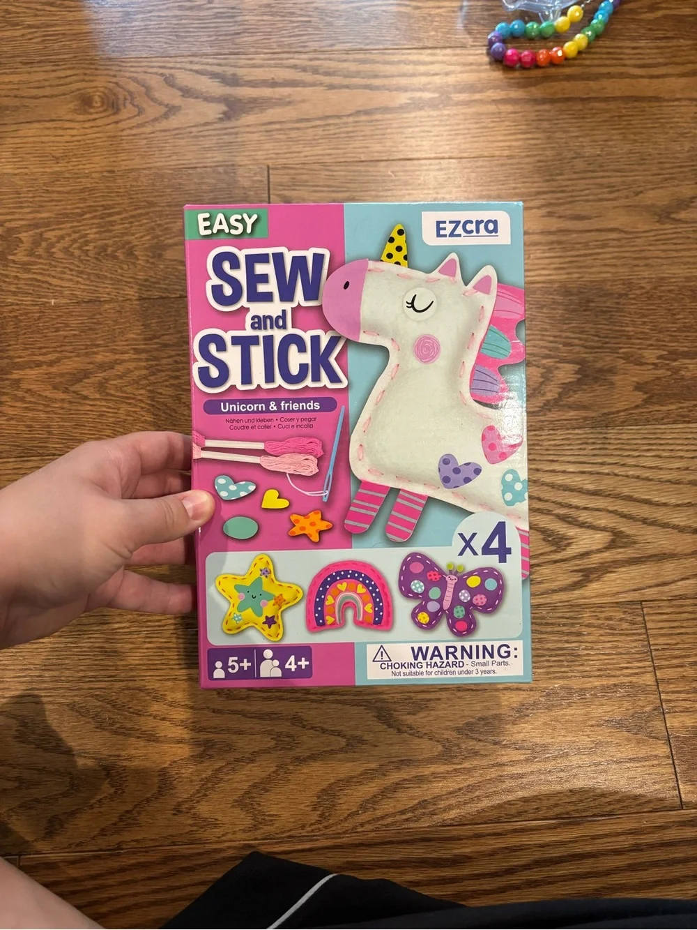 EZCRA Unicorn Sewing Kit Sewing Craft Kit Arts and Crafts Gift for Girls.